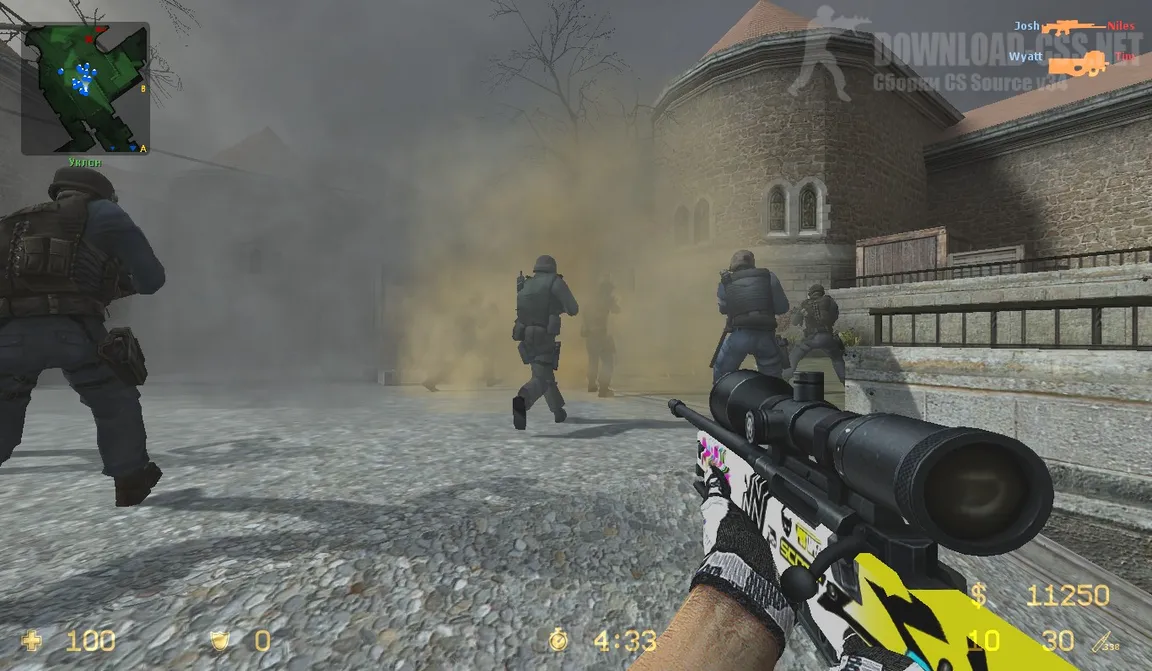 cs source v34 новый стиль