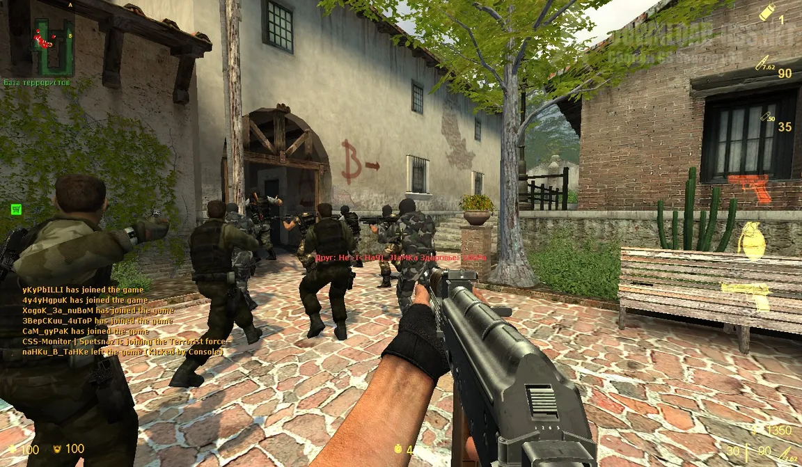 cs source v34 спецназ